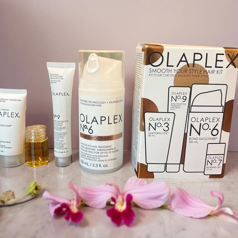 Olaplex Smooth Your Style Hair Kit Full Size No 6 Travel size No 3 7 9